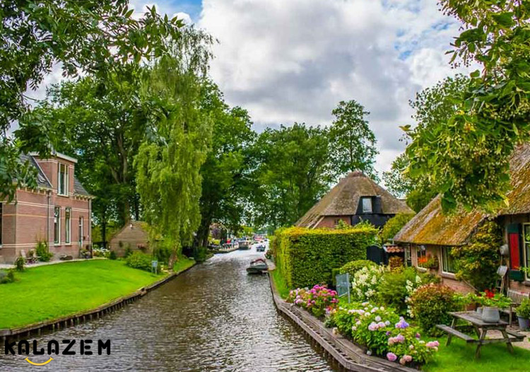 حقیقت جالب دهکده Giethoorn دهکده هلند بدون خیابان