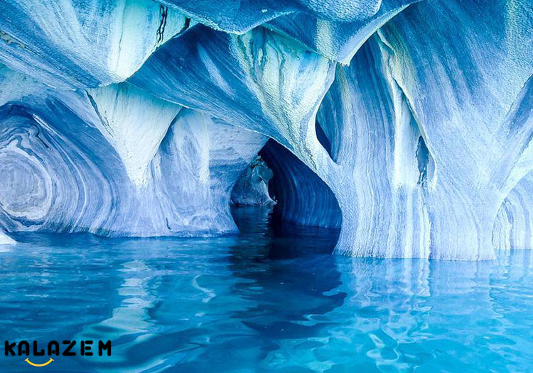 چهارمین مکان باورنکردنی غارهای یخی شیلی است