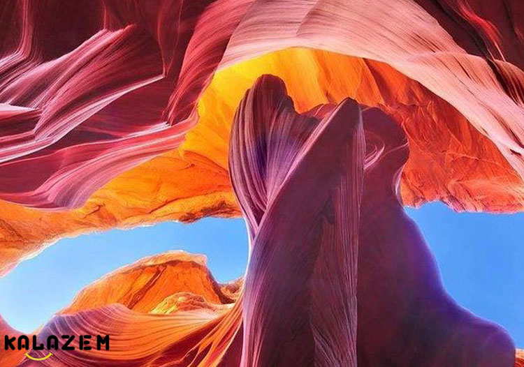  اولین مکان باورنکردنی دره آنتلوپ در آریزونا پربازدید‌ترین دره در جهان است.