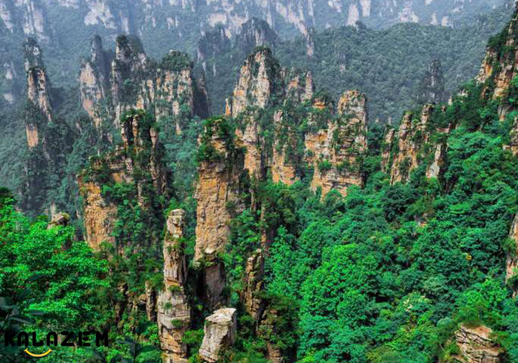 یازدهمین مکان باورنکردنی کوه تیانزی واقع در استان هونان چین