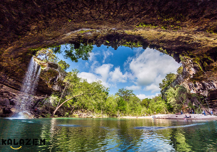 مکان باورنکردنی استخر همیلتون، تگزاس، ایالات‌متحده