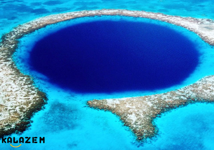 هشتمین مکان باورنکردنی سوراخ بزرگ آبی، بزرگ‌ترین حفره دریایی جهان است